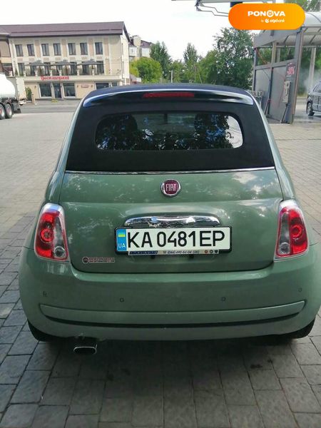 Fiat 500C, 2015, Бензин, 1.4 л., 147 тис. км, Кабріолет, Зелений, Івано-Франківськ Cars-Pr-130435 фото