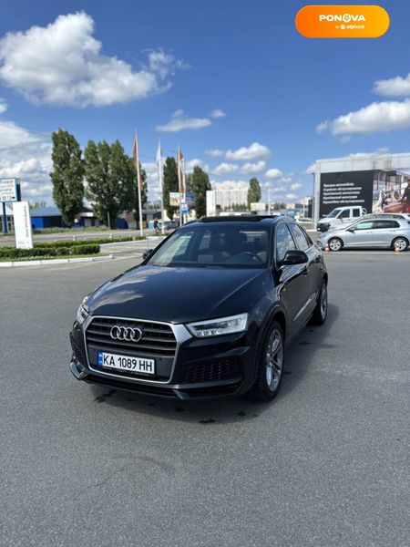 Audi Q3, 2015, Бензин, 1.98 л., 120 тис. км, Позашляховик / Кросовер, Чорний, Київ Cars-Pr-65535 фото