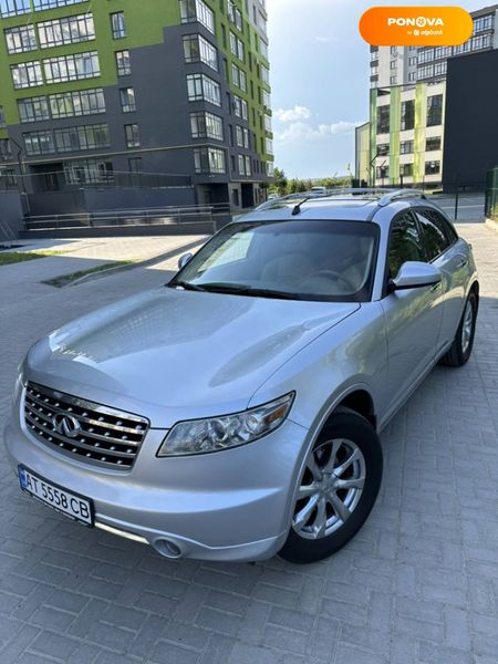 Infiniti FX 35, 2007, Газ пропан-бутан / Бензин, 3.5 л., 170 тыс. км, Внедорожник / Кроссовер, Серый, Ивано Франковск Cars-Pr-66954 фото