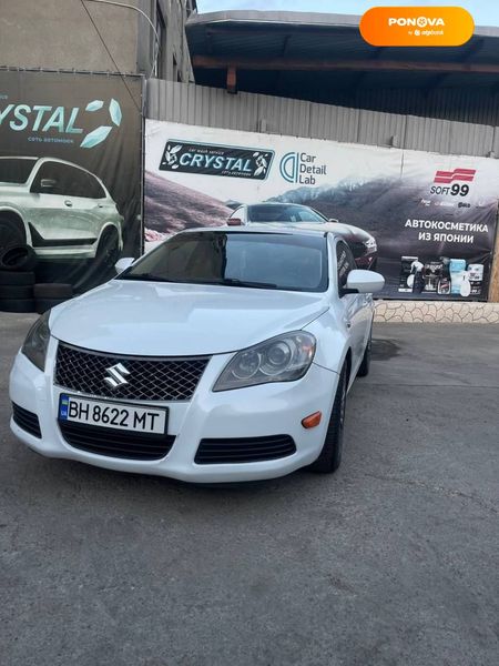 Suzuki Kizashi, 2011, Бензин, 2.36 л., 195 тыс. км, Седан, Белый, Одесса Cars-Pr-67529 фото