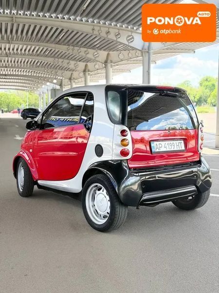 Smart Fortwo, 2000 г., Бензин, 158 тыс. км, Хетчбек, Оранжевый, Запорожье AT-10419376 фото