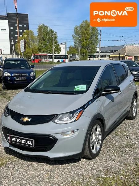 Chevrolet Bolt EV, 2021 р., Електро, 45 тис. км, Хетчбек, Сірий, Черкаси AT-10416599 фото