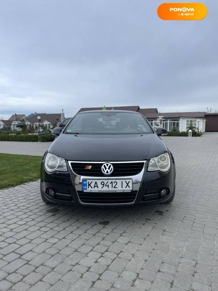 Volkswagen Eos, 2008, Бензин, 1.4 л., 252 тис. км, Кабріолет, Чорний, Тернопіль Cars-Pr-60108 фото