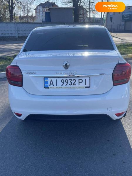 Renault Logan, 2019, Бензин, 1 л., 94 тис. км, Седан, Білий, Київ Cars-Pr-60508 фото