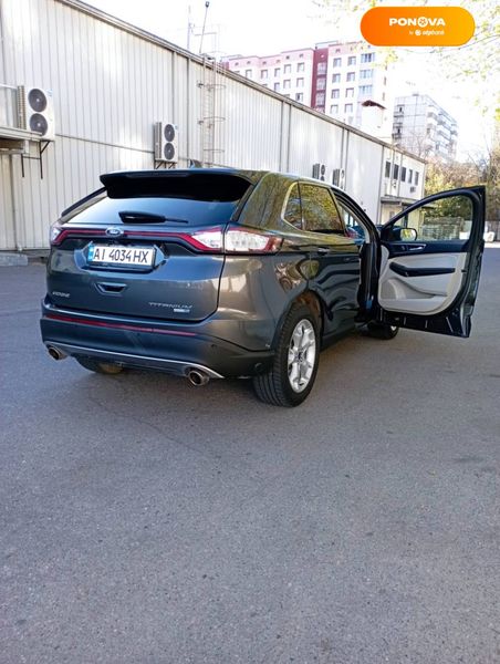 Ford Edge, 2016, Газ пропан-бутан / Бензин, 2 л., 56 тыс. км, Внедорожник / Кроссовер, Серый, Белая Церковь Cars-Pr-63941 фото