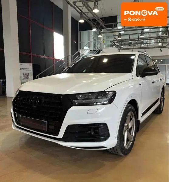 Audi Q7, 2018 р., Бензин, 128 тис. км, Позашляховик / Кросовер, Білий, Дніпро (Дніпропетровськ) AT-10418653 фото