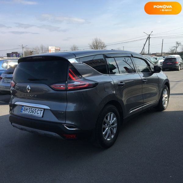 Renault Espace, 2016, Дизель, 1.6 л., 213 тис. км, Універсал, Сірий, Житомир 24222 фото