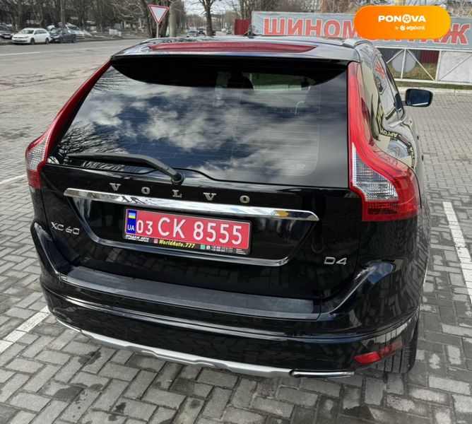 Volvo XC60, 2017, Дизель, 2 л., 250 тыс. км, Внедорожник / Кроссовер, Чорный, Луцк Cars-Pr-63827 фото