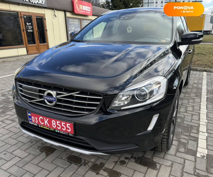 Volvo XC60, 2017, Дизель, 2 л., 250 тыс. км, Внедорожник / Кроссовер, Чорный, Луцк Cars-Pr-63827 фото