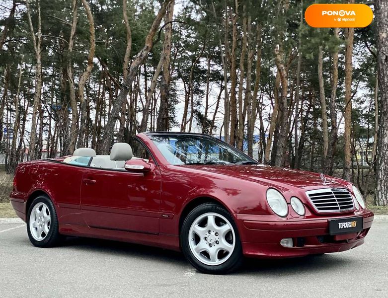 Mercedes-Benz CLK-Class, 2002, Бензин, 81 тыс. км, Кабриолет, Красный, Киев 9382 фото