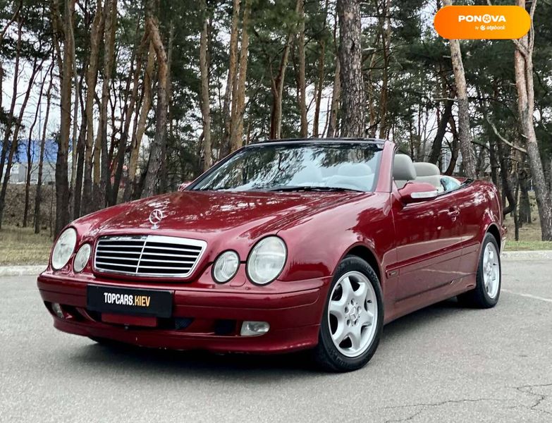 Mercedes-Benz CLK-Class, 2002, Бензин, 81 тыс. км, Кабриолет, Красный, Киев 9382 фото