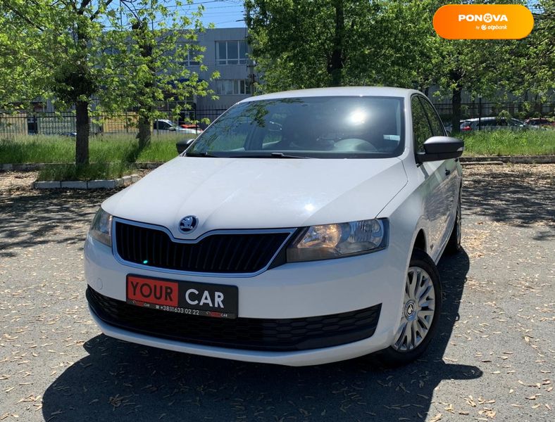 Skoda Rapid, 2019, Бензин, 1.6 л., 107 тис. км, Ліфтбек, Білий, Київ 108030 фото