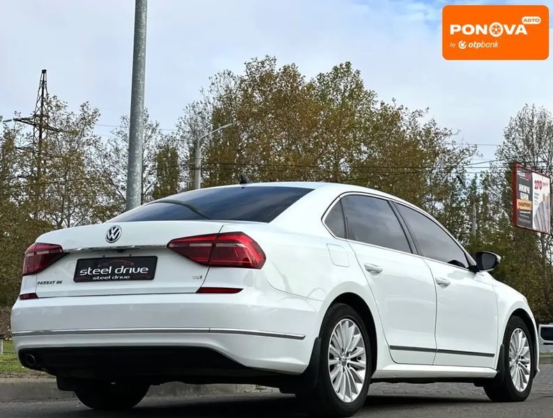 Volkswagen Passat, 2015 г., Бензин, 204 тыс. км, Седан, Белый, Николаев AT-10416313 фото