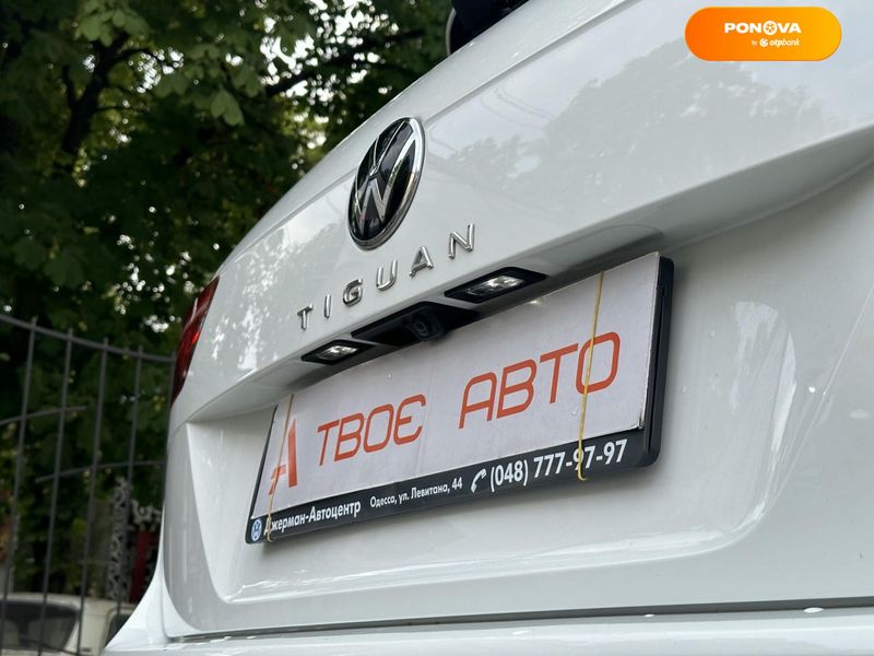 Volkswagen Tiguan, 2021, Бензин, 1.98 л., 68 тис. км, Позашляховик / Кросовер, Білий, Одеса 109987 фото