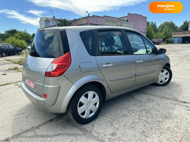 Renault Scenic, 2006, Бензин, 2 л., 116 тис. км, Мінівен, Сірий, Ніжин 107843 фото