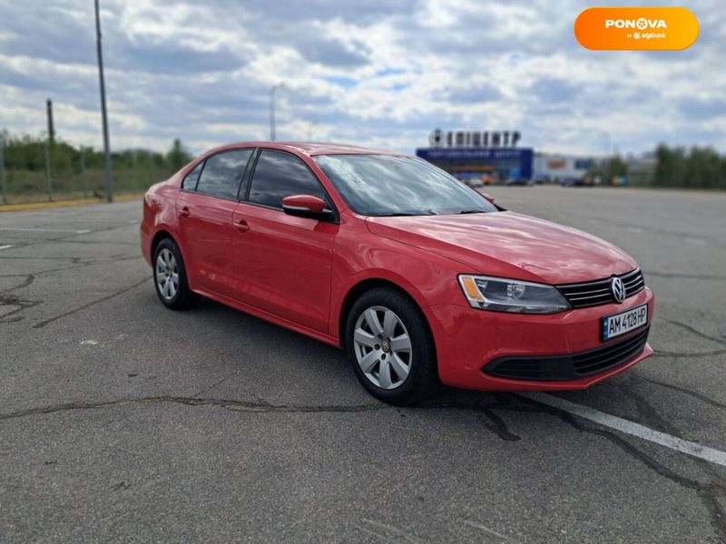 Volkswagen Jetta, 2014, Бензин, 1.8 л., 267 тис. км, Седан, Червоний, Запоріжжя Cars-Pr-68938 фото