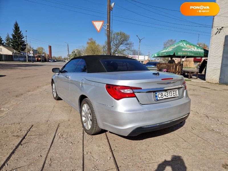 Chrysler 200, 2012, Бензин, 2.36 л., 124 тис. км, Кабріолет, Сірий, Ніжин Cars-Pr-59183 фото