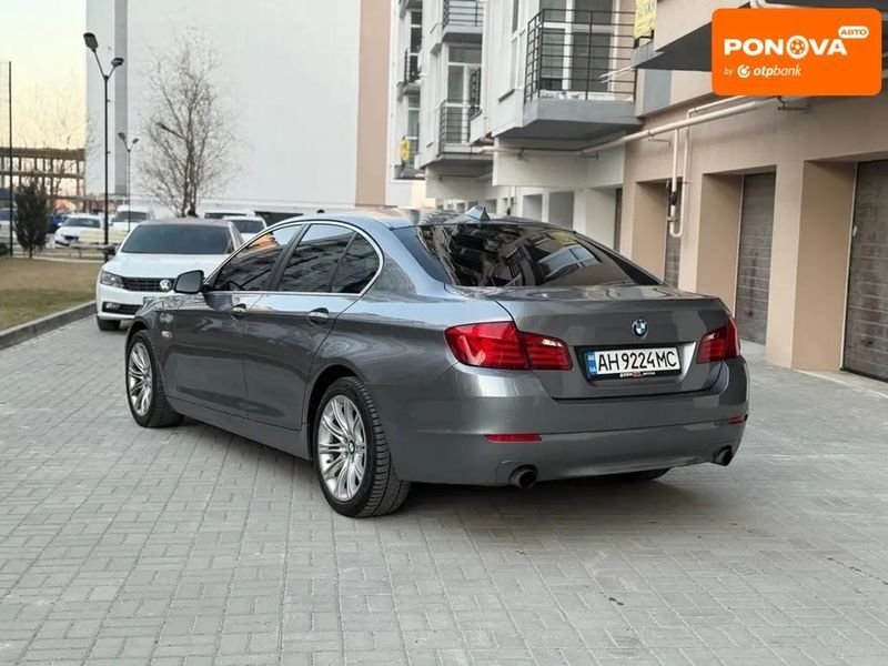 BMW 5 Series, 2012 г., Бензин, 260 тыс. км, Седан, Серый, Днепр (Днепропетровск) AT-10412191 фото