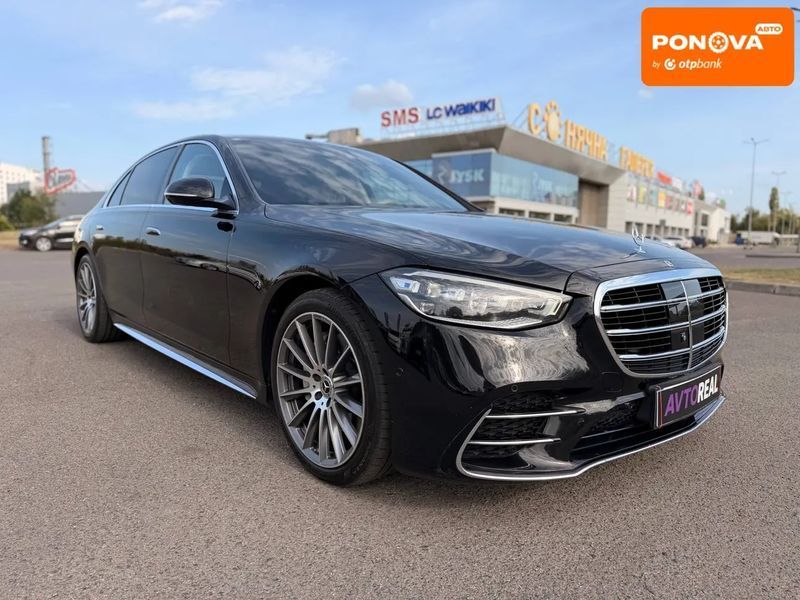 Mercedes-Benz S-Class, 2022 р., Дизель, 80 тис. км, Седан, Чорний, Кривий Ріг AT-10427637 фото