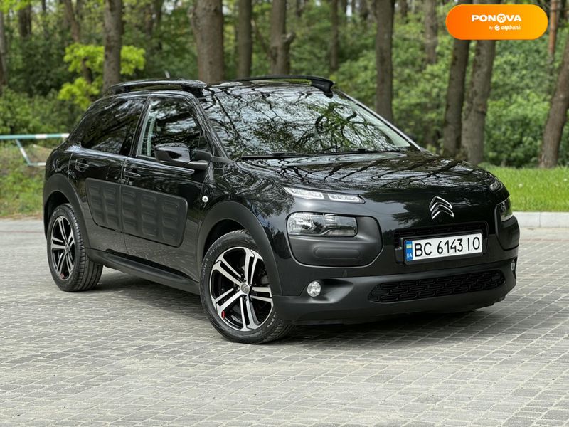 Citroen C4 Cactus, 2017, Дизель, 1.56 л., 199 тис. км, Позашляховик / Кросовер, Чорний, Львів Cars-Pr-68290 фото