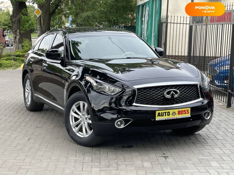 Infiniti QX70, 2016, Бензин, 3.7 л., 114 тыс. км, Внедорожник / Кроссовер, Чорный, Николаев 51889 фото