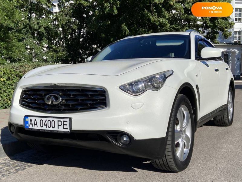 Infiniti FX 37, 2010, Газ пропан-бутан / Бензин, 3.7 л., 175 тыс. км, Внедорожник / Кроссовер, Белый, Белая Церковь Cars-Pr-63578 фото