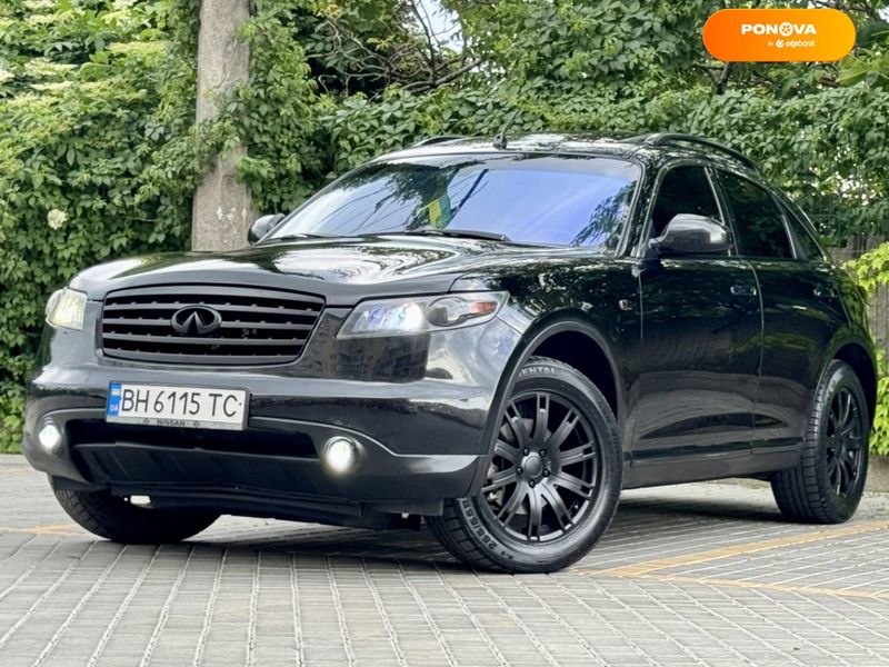 Infiniti FX 35, 2008, Бензин, 3.5 л., 234 тис. км, Позашляховик / Кросовер, Чорний, Одеса 52224 фото