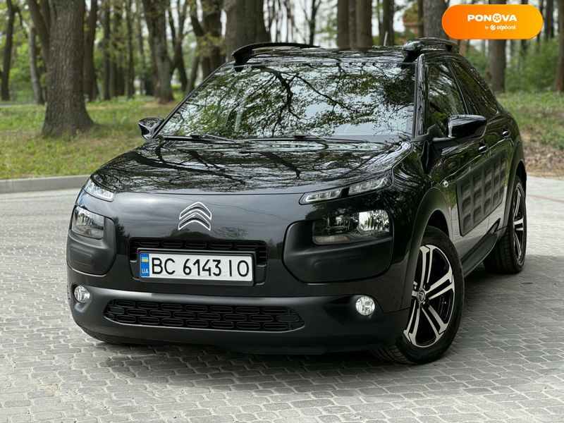 Citroen C4 Cactus, 2017, Дизель, 1.56 л., 199 тис. км, Позашляховик / Кросовер, Чорний, Львів Cars-Pr-68290 фото