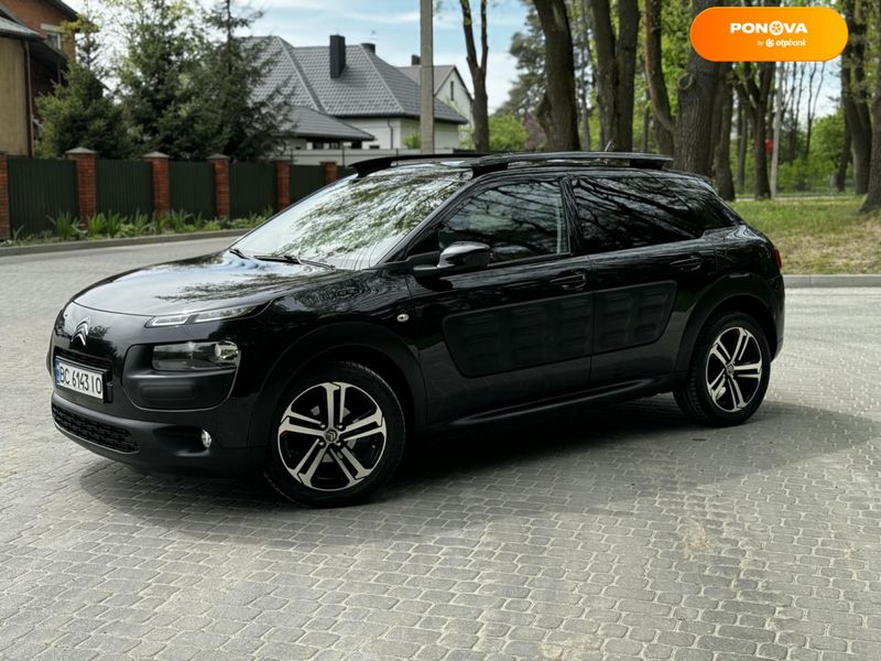 Citroen C4 Cactus, 2017, Дизель, 1.56 л., 199 тис. км, Позашляховик / Кросовер, Чорний, Львів Cars-Pr-68290 фото