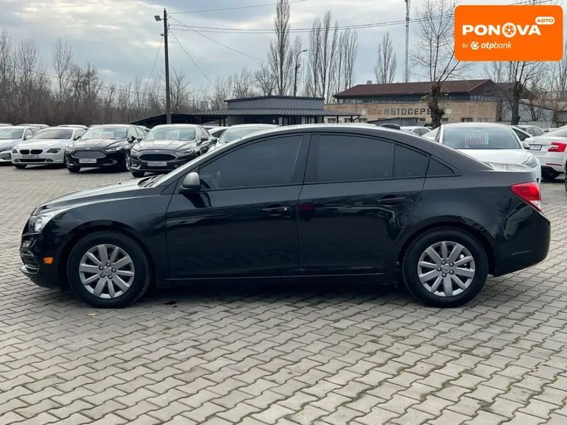 Chevrolet Cruze, 2015 р., Бензин, 188 тис. км, Седан, Чорний, Кривий Ріг AT-10405433 фото