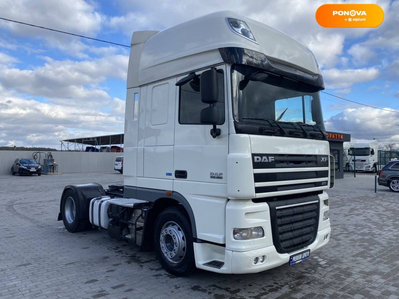 DAF XF, 2013, Дизель, 12.9 л., 981 тыс. км, Тягач, Белый, Лопатин 52354 фото