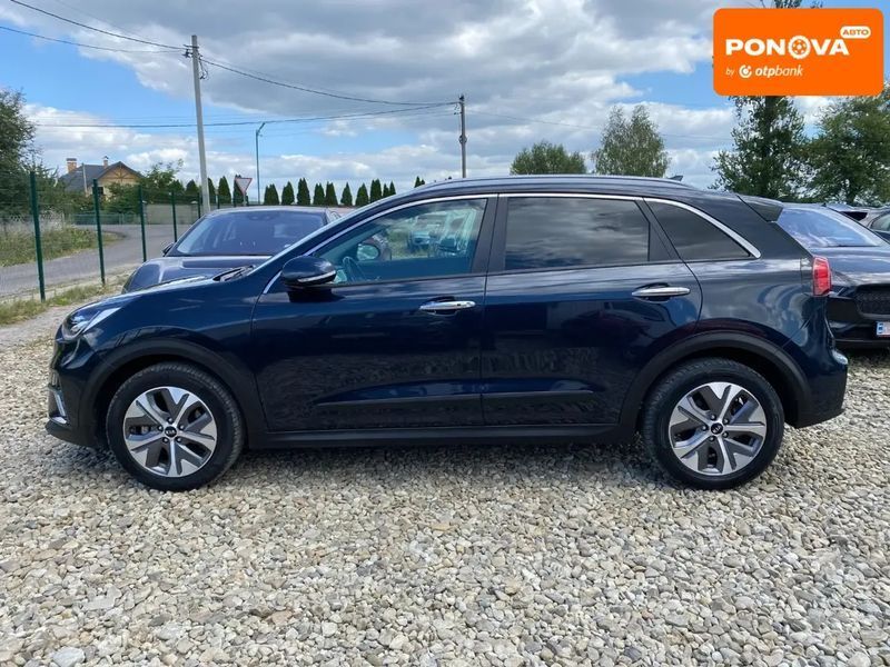 Kia Niro, 2020 г., Електро, 97 тыс. км, Внедорожник / Кроссовер, Синий, Сопошин AT-10399968 фото