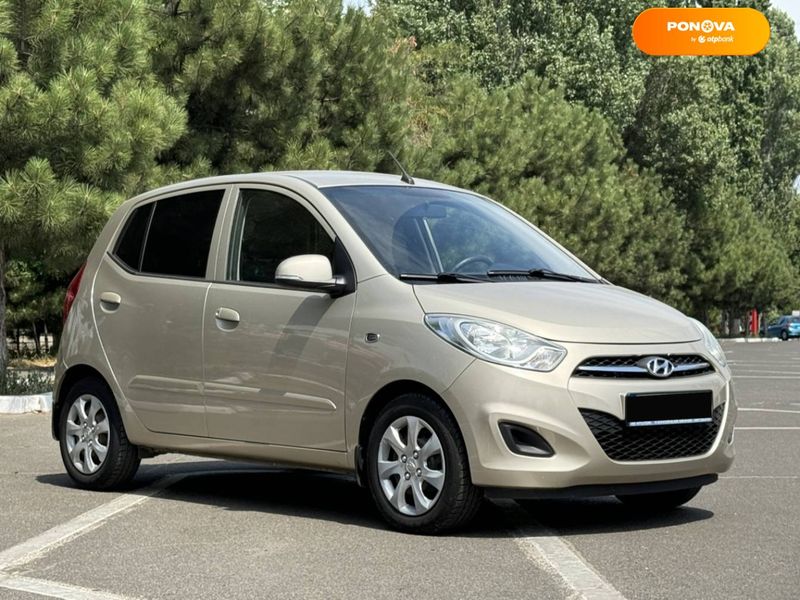 Hyundai i10, 2013, Бензин, 1.09 л., 120 тис. км, Хетчбек, Бежевий, Одеса 109202 фото