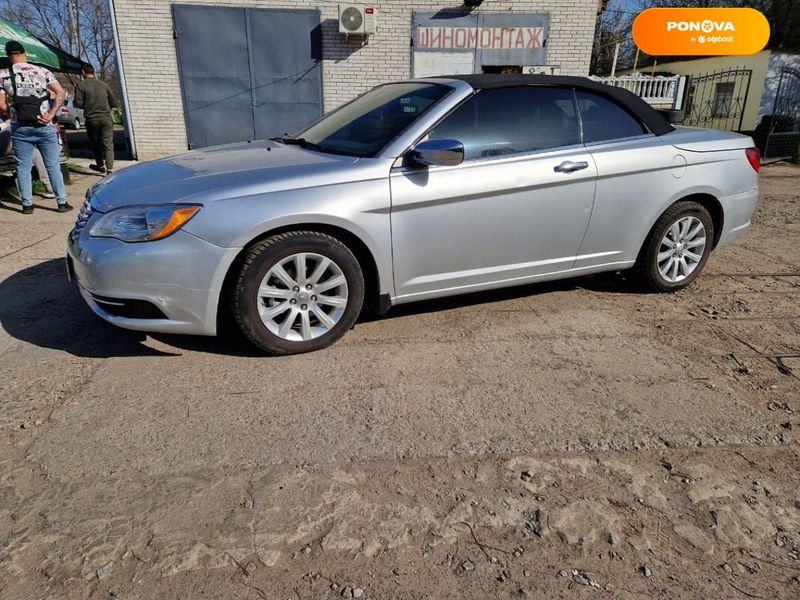 Chrysler 200, 2012, Бензин, 2.36 л., 124 тис. км, Кабріолет, Сірий, Ніжин Cars-Pr-59183 фото