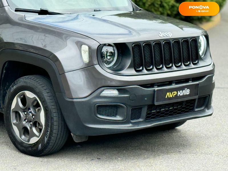 Jeep Renegade, 2016, Бензин, 2.36 л., 95 тис. км, Позашляховик / Кросовер, Сірий, Київ 107216 фото