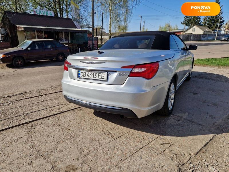 Chrysler 200, 2012, Бензин, 2.36 л., 124 тис. км, Кабріолет, Сірий, Ніжин Cars-Pr-59183 фото