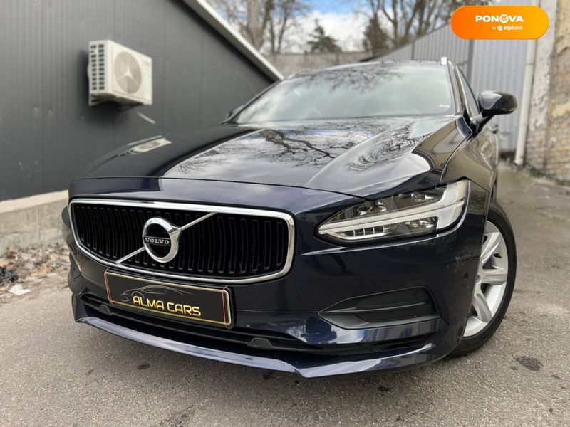 Volvo V90, 2017, Дизель, 2 л., 186 тыс. км, Универсал, Синий, Киев 45727 фото