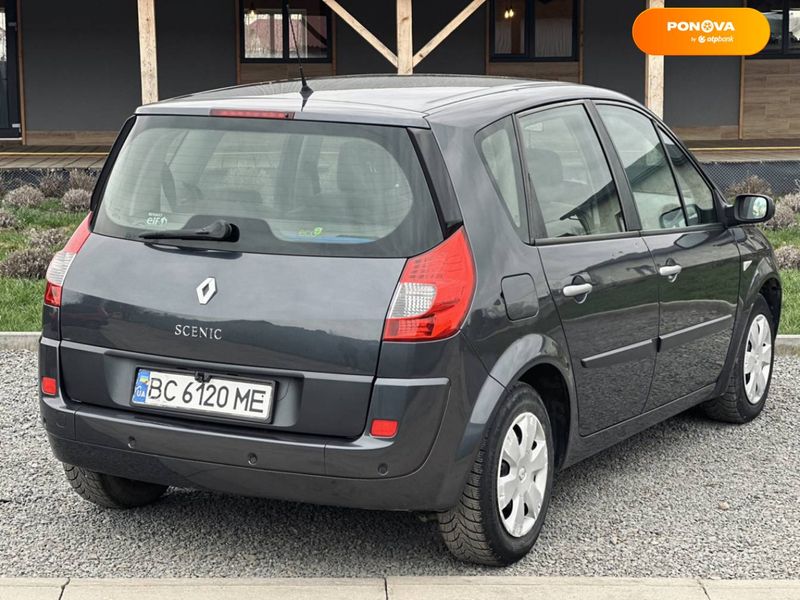 Renault Scenic, 2008, Дизель, 1.46 л., 260 тис. км, Мінівен, Сірий, Дрогобич Cars-Pr-67773 фото