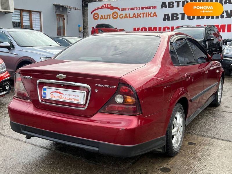 Chevrolet Evanda, 2004, Бензин, 2 л., 186 тис. км, Седан, Червоний, Одеса 12280 фото