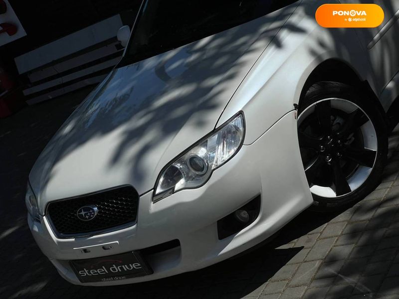 Subaru Legacy, 2008, Газ пропан-бутан / Бензин, 1.99 л., 173 тыс. км, Седан, Белый, Одесса 50664 фото