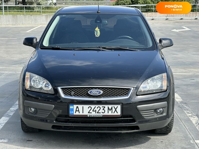 Ford Focus, 2007, Бензин, 1.8 л., 330 тис. км, Хетчбек, Чорний, Київ 110366 фото