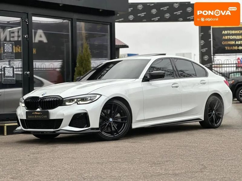 BMW 3 Series, 2019 г., Бензин, 69 тыс. км, Седан, Белый, Харьков AT-10406393 фото
