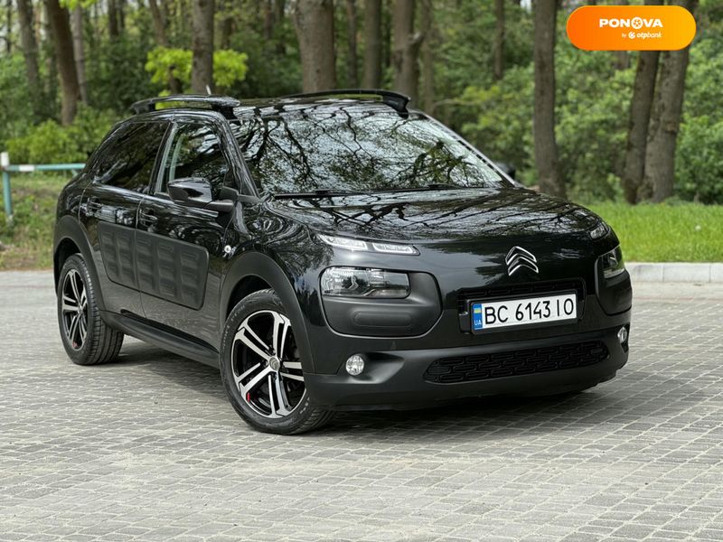 Citroen C4 Cactus, 2017, Дизель, 1.56 л., 199 тис. км, Позашляховик / Кросовер, Чорний, Львів Cars-Pr-68290 фото