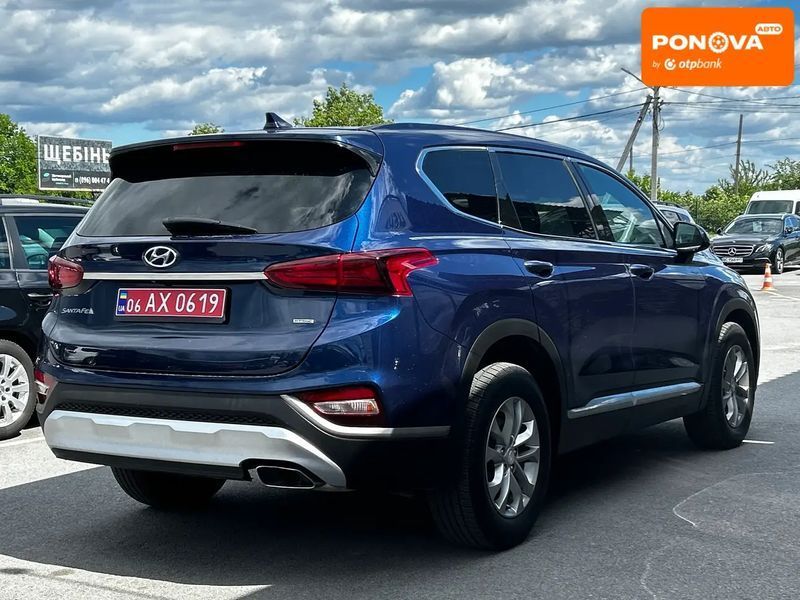 Hyundai Santa FE, 2020 р., Бензин, 121 тис. км, Позашляховик / Кросовер, Синій, Житомир AT-10418506 фото