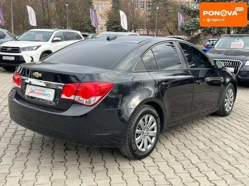 Chevrolet Cruze, 2015 р., Бензин, 188 тис. км, Седан, Чорний, Кривий Ріг AT-10405433 фото