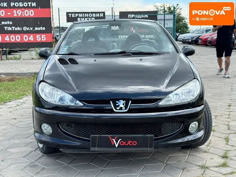 Peugeot 206, 2004 р., Бензин, 150 тис. км, Кабріолет, Чорний, Миколаїв AT-10419293 фото