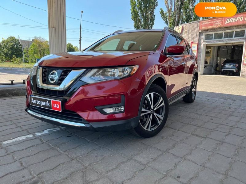 Nissan Rogue, 2017, Бензин, 2.5 л., 117 тис. км, Позашляховик / Кросовер, Червоний, Запоріжжя 109969 фото