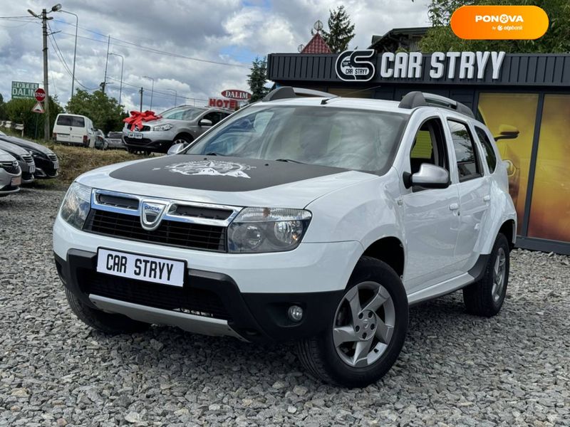 Dacia Duster, 2013, Бензин, 1.6 л., 152 тис. км, Позашляховик / Кросовер, Білий, Стрий 103493 фото