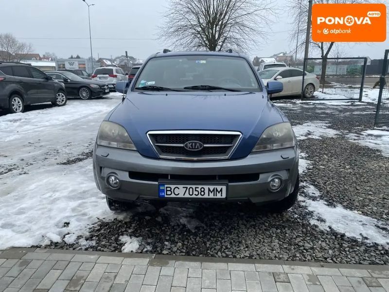 Kia Sorento, 2005 р., Бензин, 205 тис. км, Позашляховик / Кросовер, Синій, Львів AT-10400856 фото