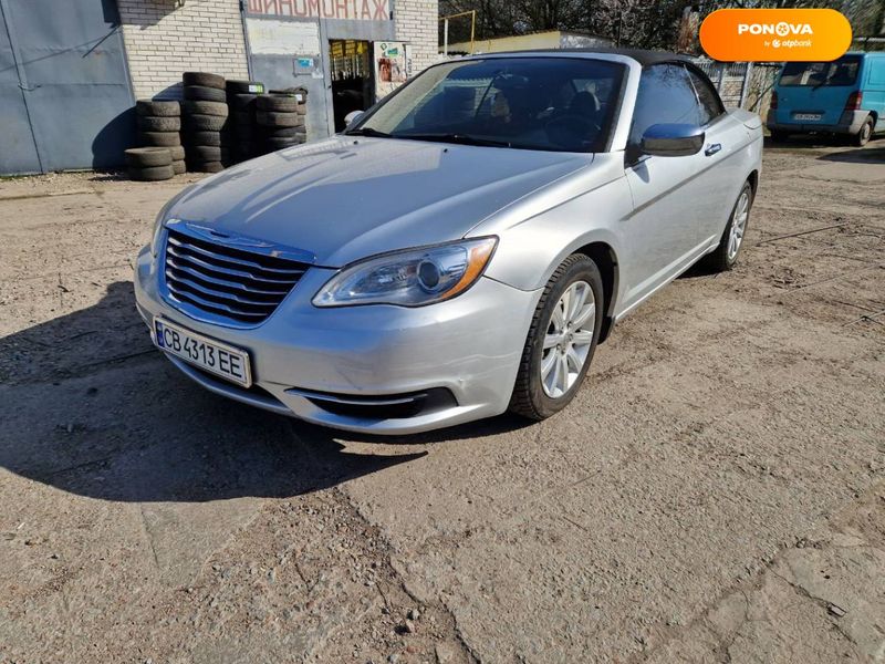 Chrysler 200, 2012, Бензин, 2.36 л., 124 тис. км, Кабріолет, Сірий, Ніжин Cars-Pr-59183 фото